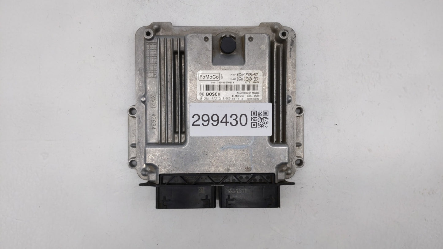 2017-2019 Ford Fusion PCM Engine Control Computer ECU ECM PCU OEM P/N:KS7A-12A650-BCA HS7A-12A650-ABB Fits Fits 2017 2018 20