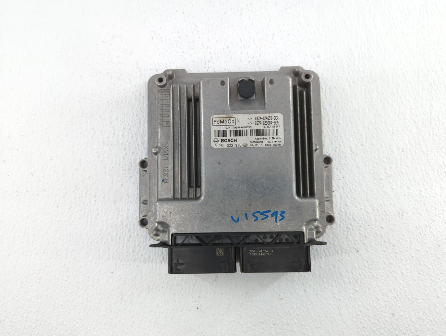 2017-2019 Ford Fusion PCM Engine Control Computer ECU ECM PCU OEM P/N:KS7A-12A650-BCA HS7A-12A650-ABB Fits Fits 2017 2018 20