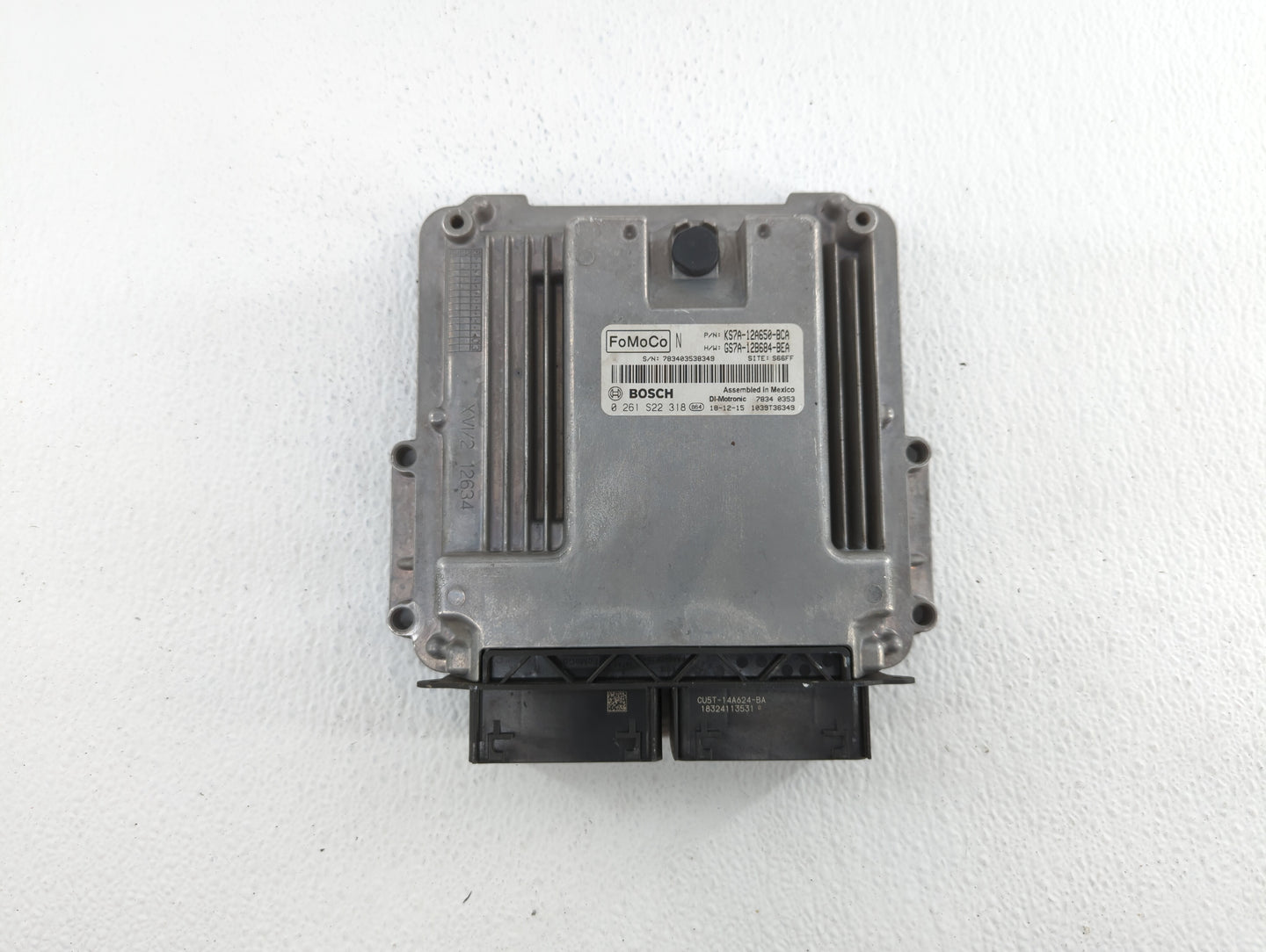 2017-2019 Ford Fusion PCM Engine Control Computer ECU ECM PCU OEM P/N:KS7A-12A650-BCA HS7A-12A650-ABB Fits Fits 2017 2018 20