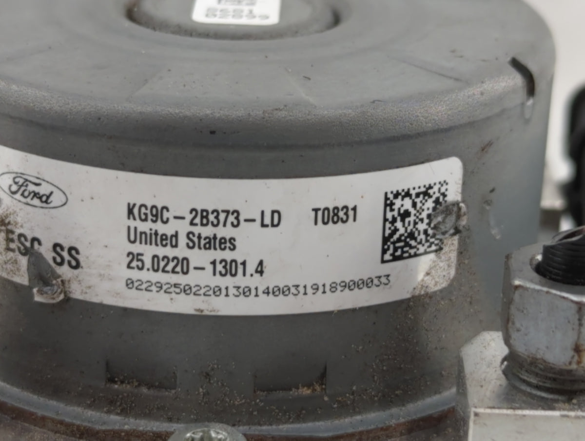 2019-2020 Ford Fusion Anti-Lock Brake ABS Pump Module Actuator OEM P/N:KG9C-2B373-LD KG9C-2B373-LC Fits Fits 2019 2020 OEM U