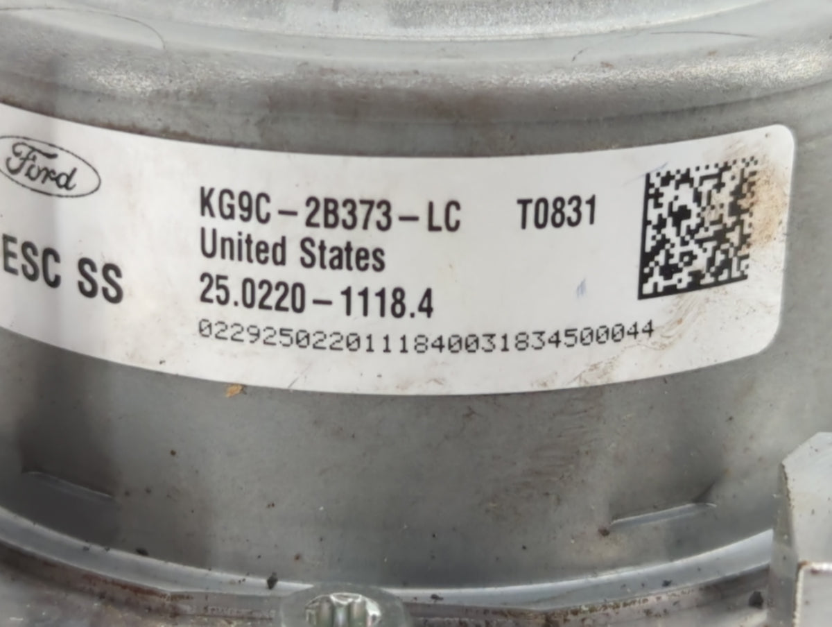 2019-2020 Ford Fusion Anti-Lock Brake ABS Pump Module Actuator OEM P/N:KG9C-2B373-CD KG9C-2B373-LD Fits Fits 2019 2020 OEM U