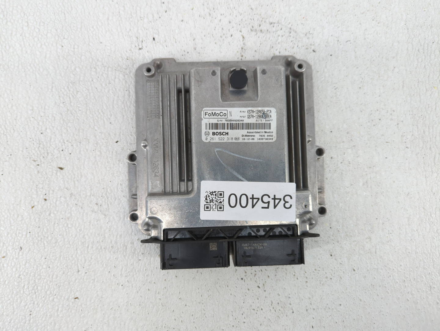 2017-2019 Ford Fusion PCM Engine Control Computer ECU ECM PCU OEM P/N:KS7A-12A650-BCA HS7A-12A650-ABB Fits Fits 2017 2018 20