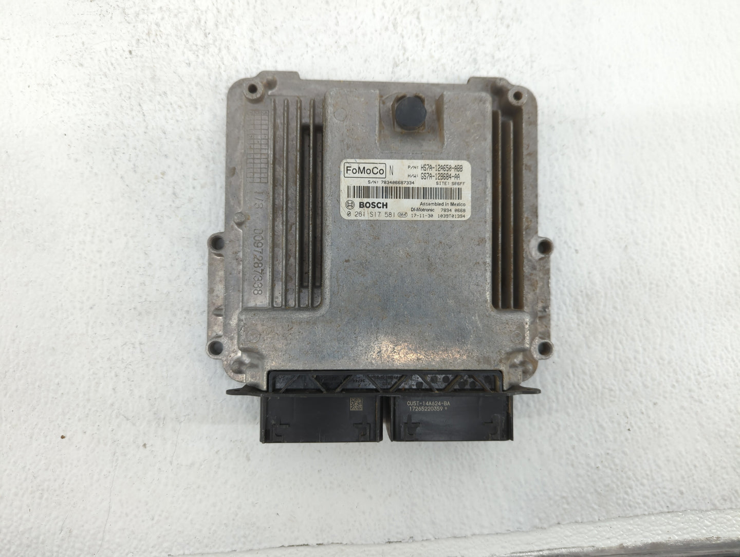 2017-2019 Ford Fusion PCM Engine Control Computer ECU ECM PCU OEM P/N:KS7A-12A650-BCA HS7A-12A650-ABB Fits Fits 2017 2018 20