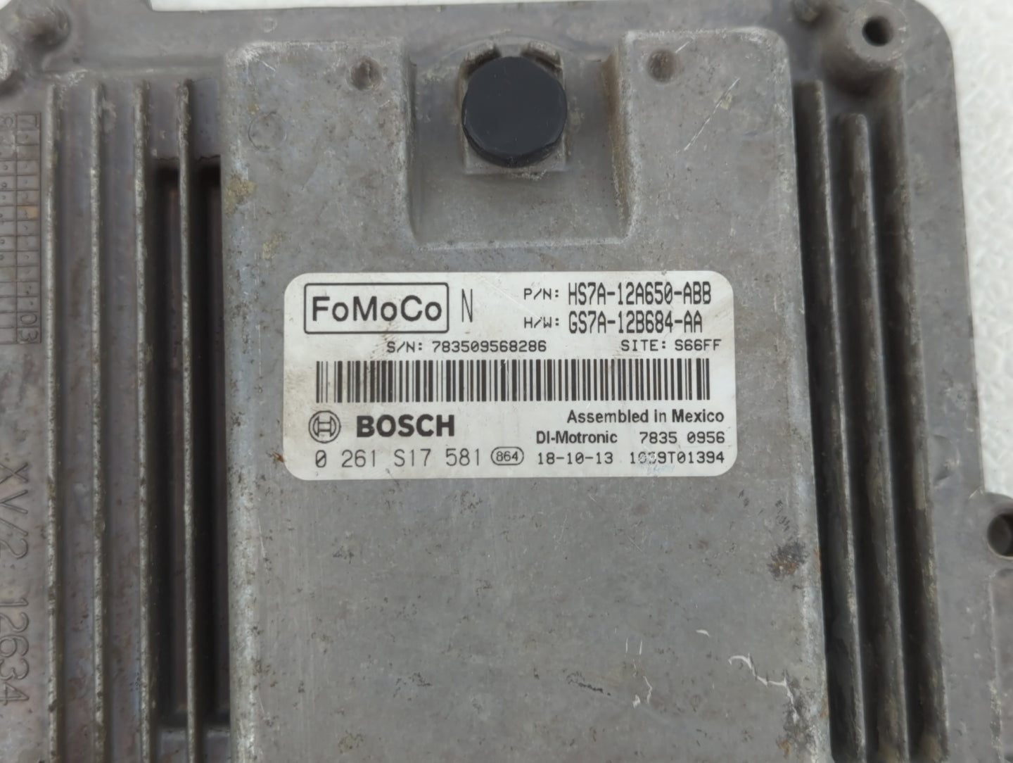 2017-2019 Ford Fusion PCM Engine Control Computer ECU ECM PCU OEM P/N:KS7A-12A650-BCA HS7A-12A650-ABB Fits Fits 2017 2018 20