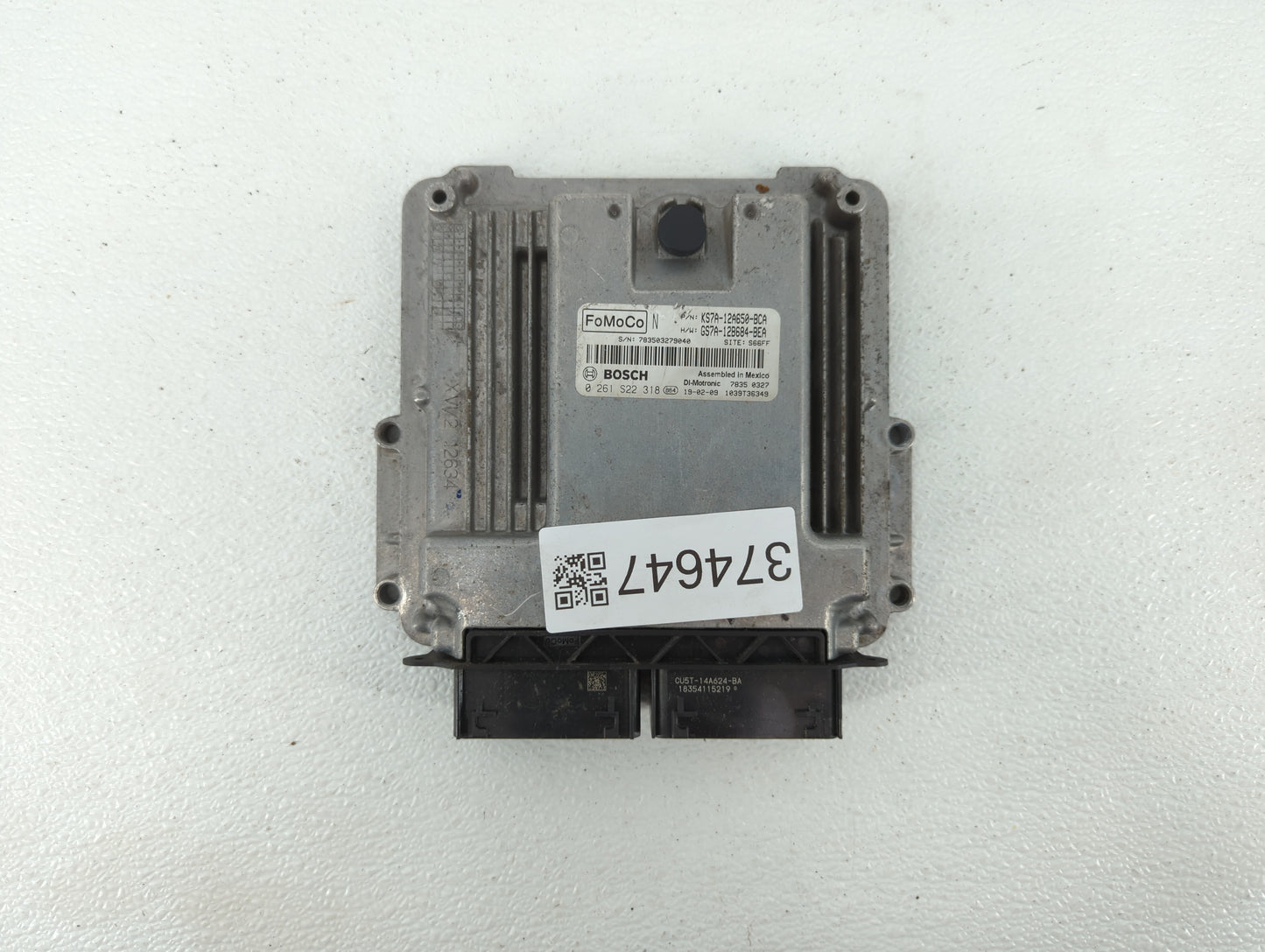 2017-2019 Ford Fusion PCM Engine Control Computer ECU ECM PCU OEM P/N:KS7A-12A650-BCA HS7A-12A650-ABB Fits Fits 2017 2018 20