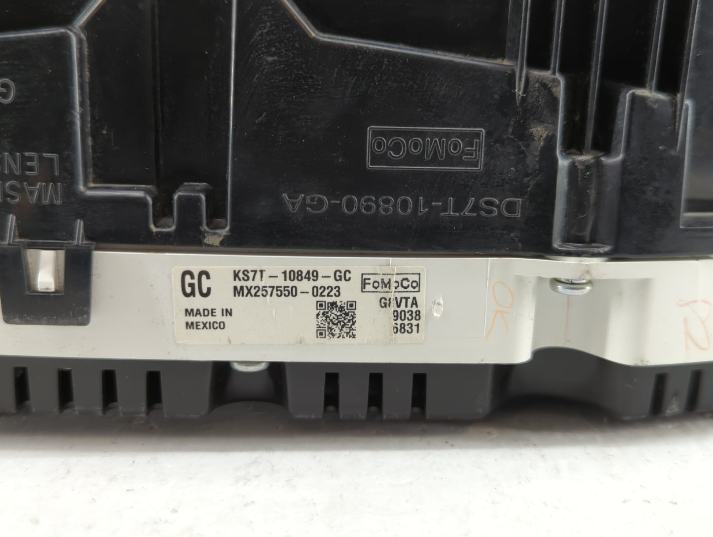 2019 Ford Fusion Instrument Cluster Speedometer Gauges P/N:KS7T-10849-GC KS7T-10849-GD Fits OEM Used Auto Parts - Oemusedaut