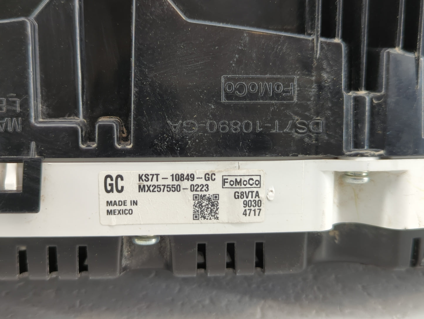 2019 Ford Fusion Instrument Cluster Speedometer Gauges P/N:KS7T-10849-GC KS7T-10849-GD Fits OEM Used Auto Parts - Oemusedaut