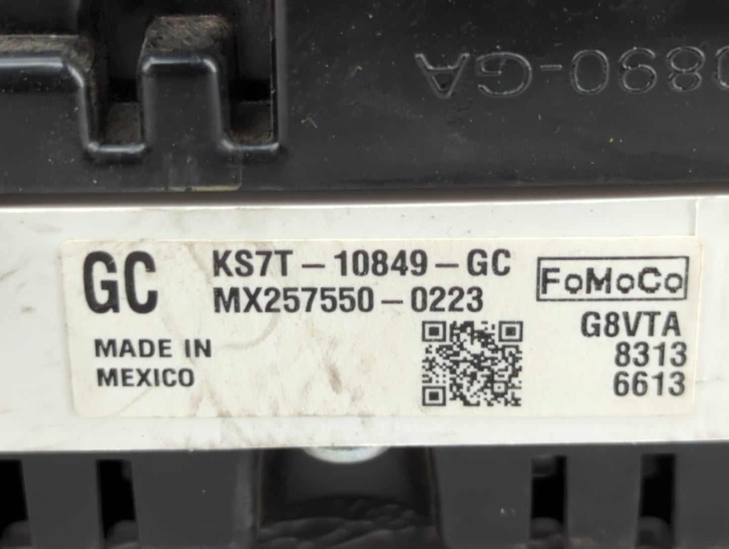 2019 Ford Fusion Instrument Cluster Speedometer Gauges P/N:KS7T-10849-GC KS7T-10849-GD Fits OEM Used Auto Parts - Oemusedaut