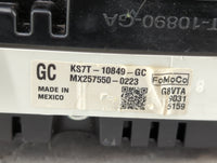 2019 Ford Fusion Instrument Cluster Speedometer Gauges P/N:KS7T-10849-GC KS7T-10849-JD, KS7T-10849-JE Fits OEM Used Auto Par