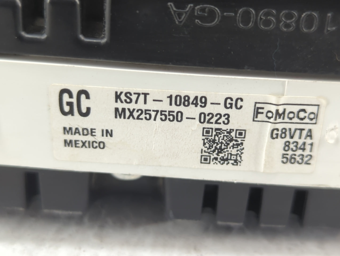 2019 Ford Fusion Instrument Cluster Speedometer Gauges P/N:KS7T-10849-GD DS7T-10890-GA, KS7T-10849-GC Fits OEM Used Auto Par