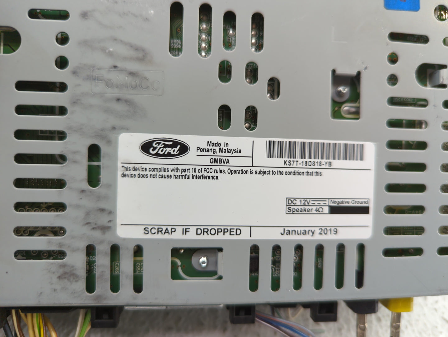 2019-2020 Ford Fusion Am Fm Cd Player Radio Receiver - Oemusedautoparts1.com