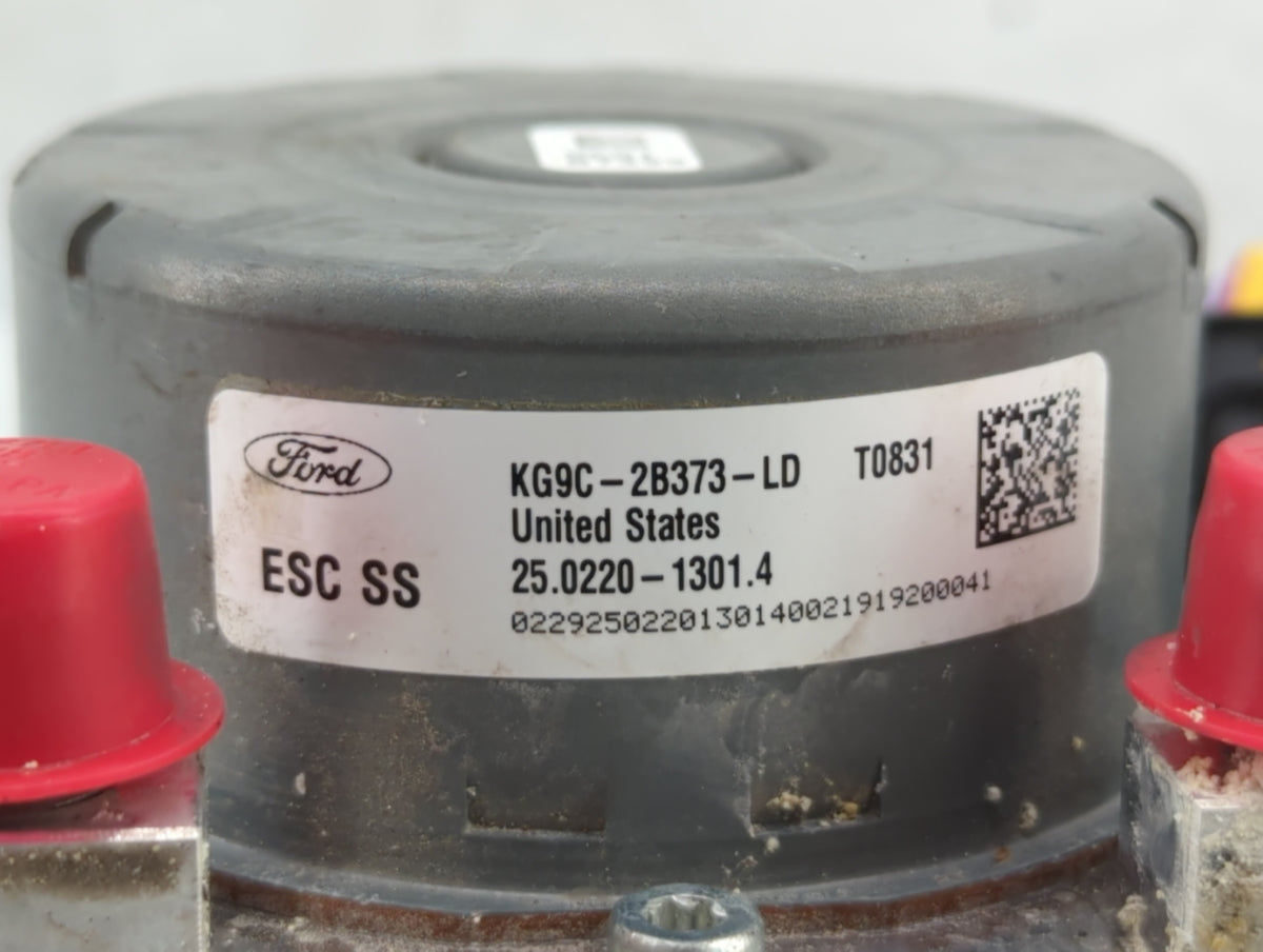 2019-2020 Ford Fusion Anti-Lock Brake ABS Pump Module Actuator OEM P/N:KG9C-2B373-CC KG9C-2B373-CD Fits Fits 2019 2020 OEM U
