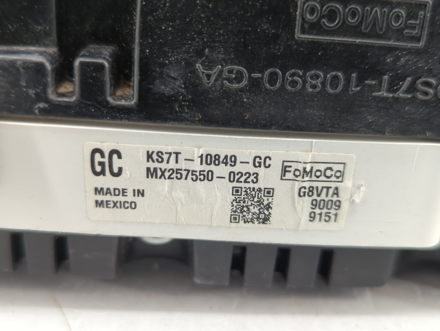 2019 Ford Fusion Instrument Cluster Speedometer Gauges P/N:KS7T-10849-GC KS7T-10849-GD Fits OEM Used Auto Parts - Oemusedaut