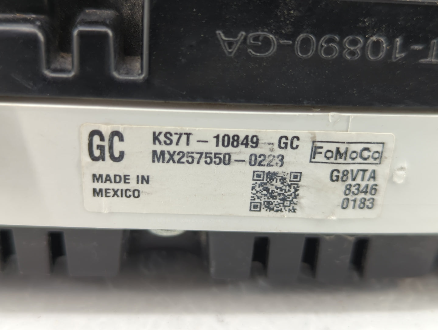 2019-2020 Ford Fusion Instrument Cluster Speedometer Gauges P/N:KS7T-10849-GD DS7T-10890-GA, KS7T-10849-GC Fits Fits 2019 20