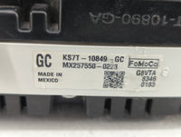 2019-2020 Ford Fusion Instrument Cluster Speedometer Gauges P/N:KS7T-10849-GD DS7T-10890-GA, KS7T-10849-GC Fits Fits 2019 20