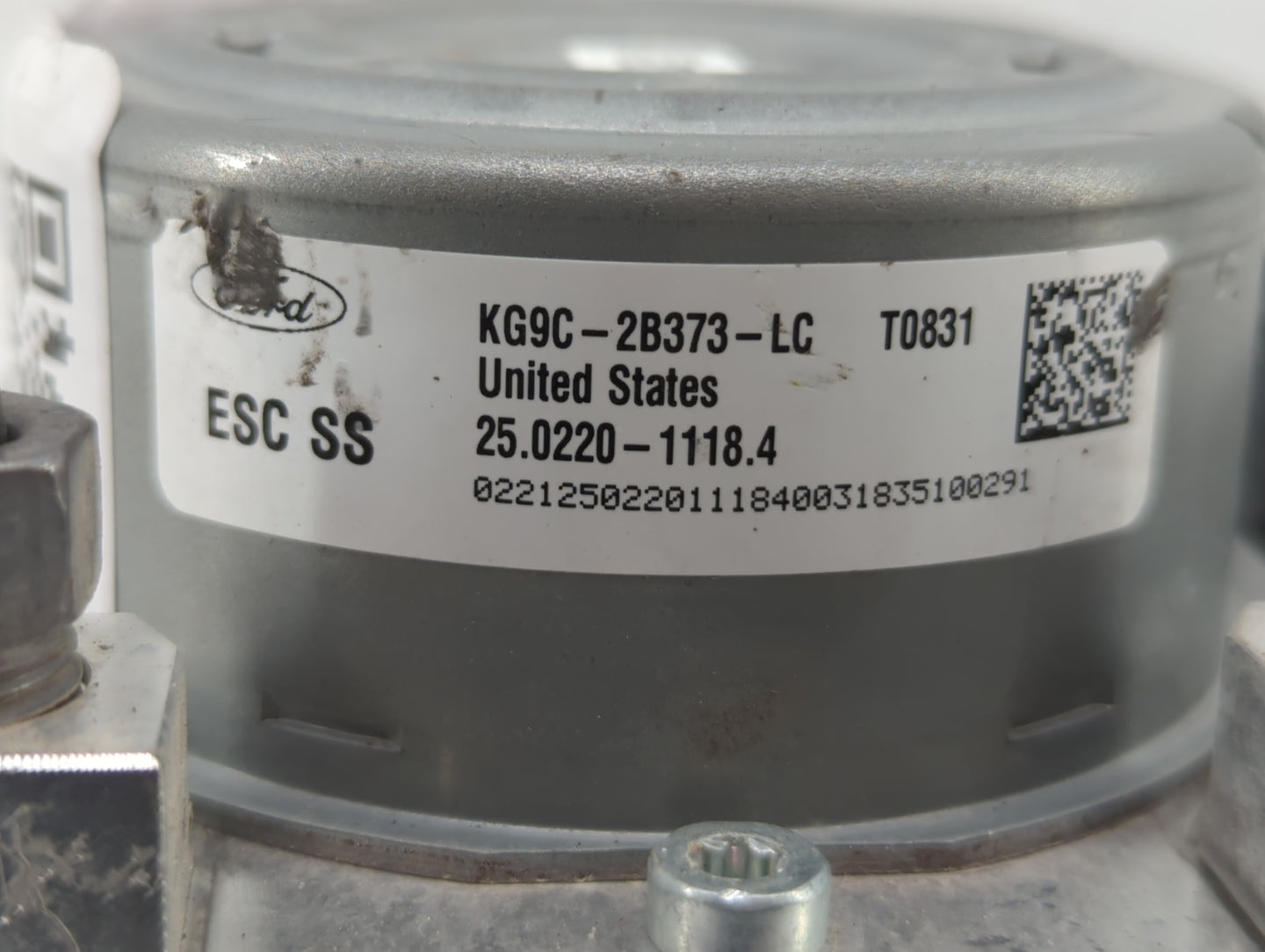 2019-2020 Ford Fusion ABS Pump Control Module Replacement P/N:KG9C-2B373-CC KG9C-2B373-CD, KG9C-2B373-LD Fits Fits 2019 2020