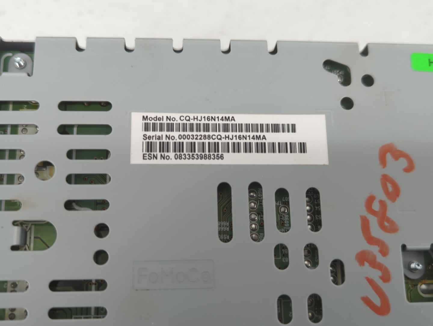 2019-2020 Ford Fusion Am Fm Cd Player Radio Receiver - Oemusedautoparts1.com