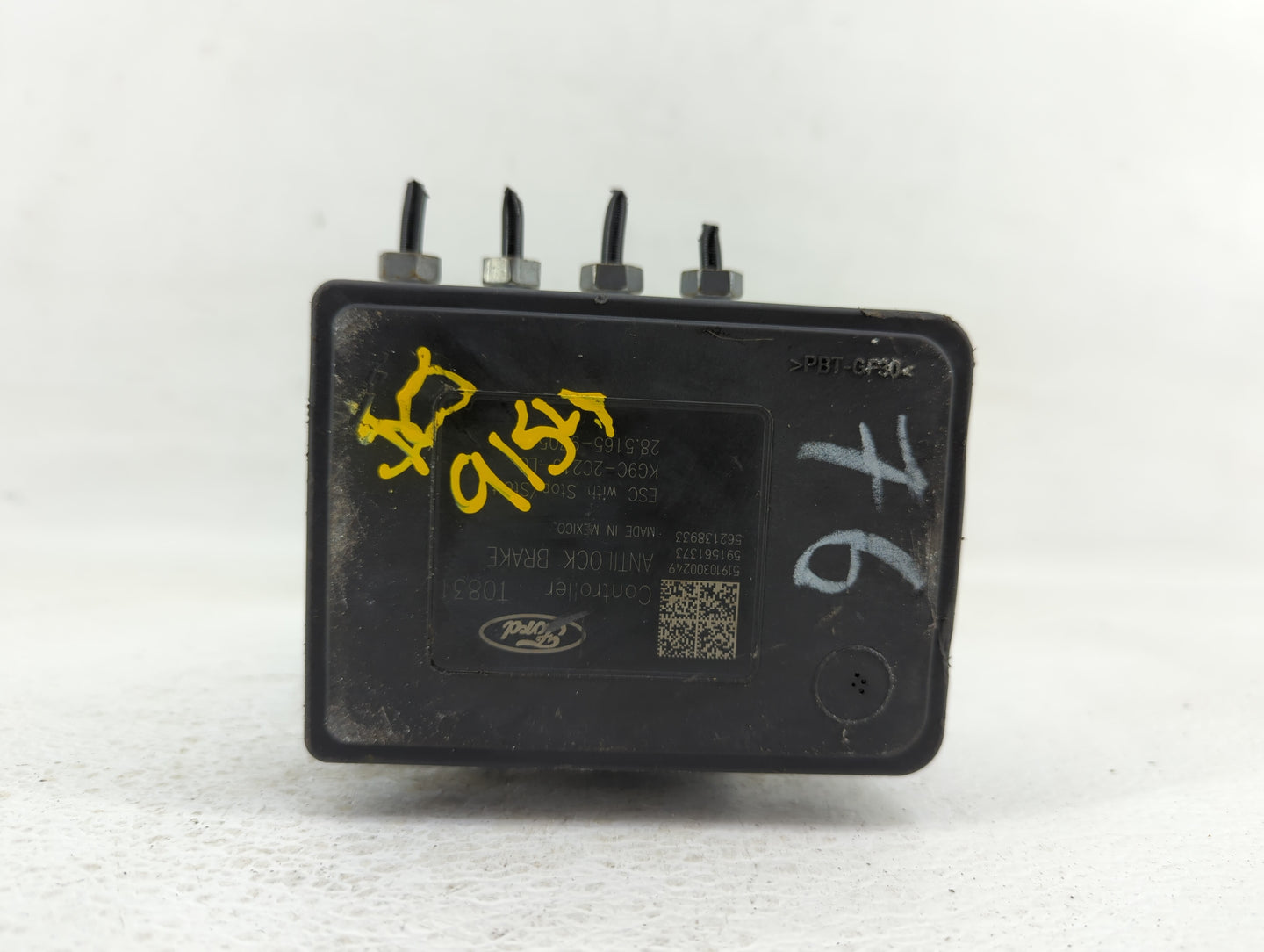 2019-2020 Ford Fusion ABS Pump Control Module Replacement P/N:KG9C-2B373-CC KG9C-2B373-CD, KG9C-2B373-LD Fits Fits 2019 2020