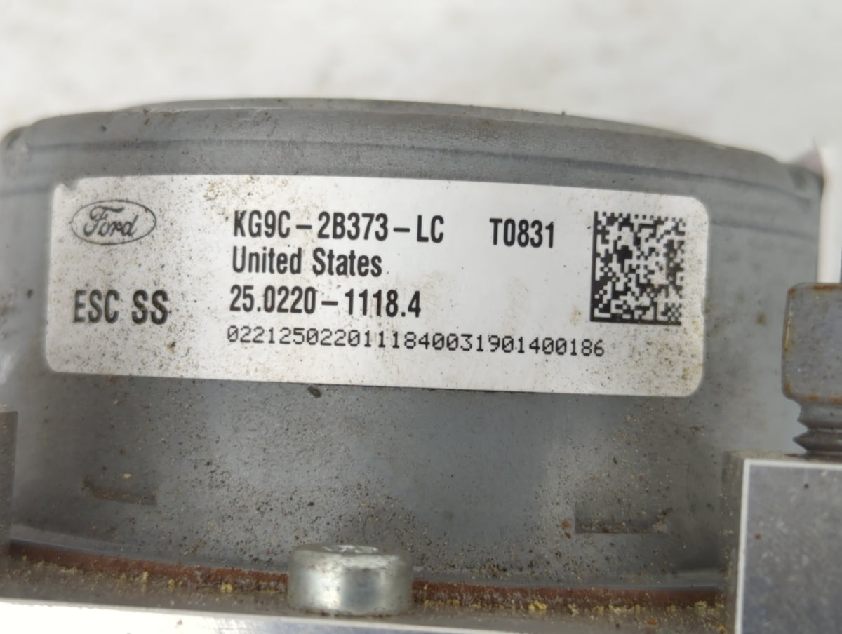 2019-2020 Ford Fusion Anti-Lock Brake ABS Pump Module Actuator OEM P/N:KG9C-2B373-CC KG9C-2B373-CD Fits Fits 2019 2020 OEM U