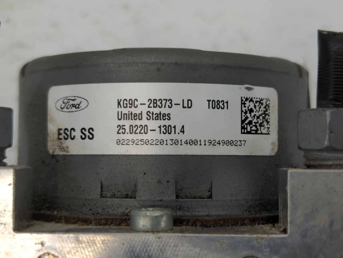 2019-2020 Ford Fusion Anti-Lock Brake ABS Pump Module Actuator OEM P/N:KG9C-2B373-CC KG9C-2B373-CD Fits Fits 2019 2020 OEM U