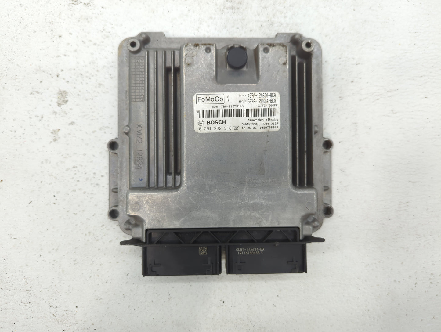 2017-2019 Ford Fusion PCM Engine Control Computer ECU ECM PCU OEM P/N:KS7A-12A650-BCA HS7A-12A650-ABB Fits Fits 2017 2018 20