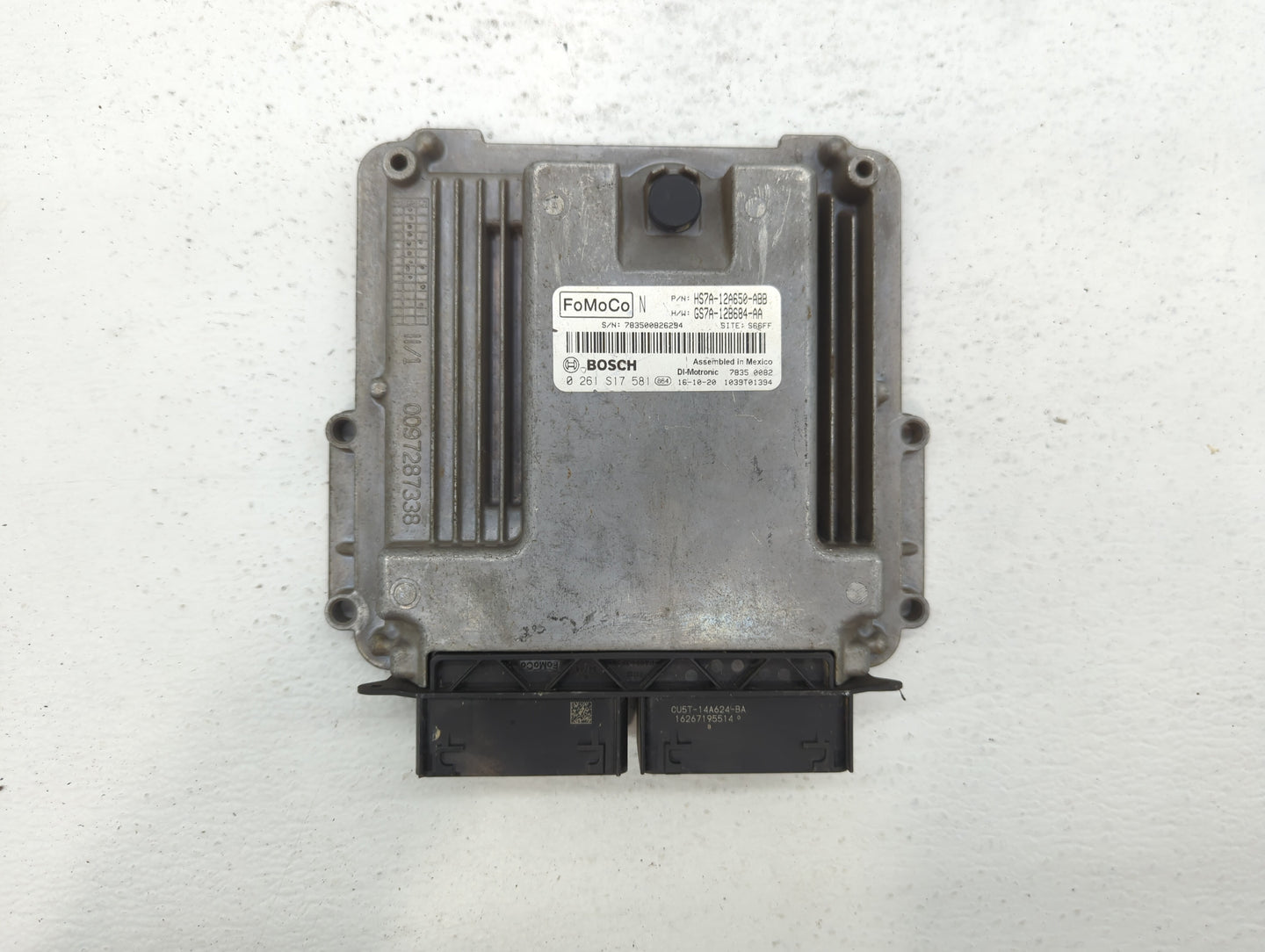 2017-2019 Ford Fusion PCM Engine Control Computer ECU ECM PCU OEM P/N:KS7A-12A650-BCA HS7A-12A650-ABB Fits Fits 2017 2018 20