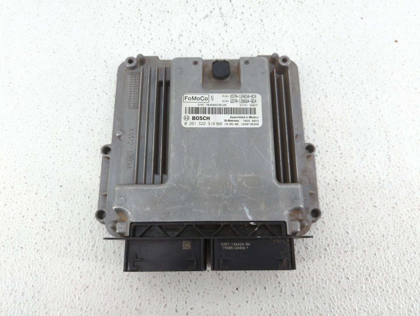 2017-2019 Ford Fusion PCM Engine Control Computer ECU ECM PCU OEM P/N:KS7A-12A650-BCA HS7A-12A650-ABB Fits Fits 2017 2018 20