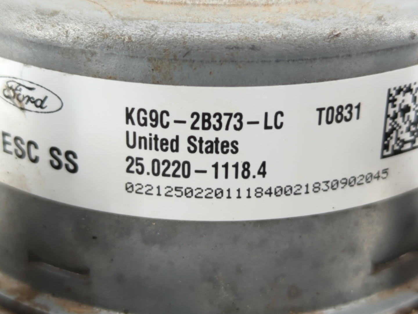 2019-2020 Ford Fusion ABS Pump Control Module Replacement P/N:KG9C-2B373-CC KG9C-2B373-CD, KG9C-2B373-LD Fits Fits 2019 2020