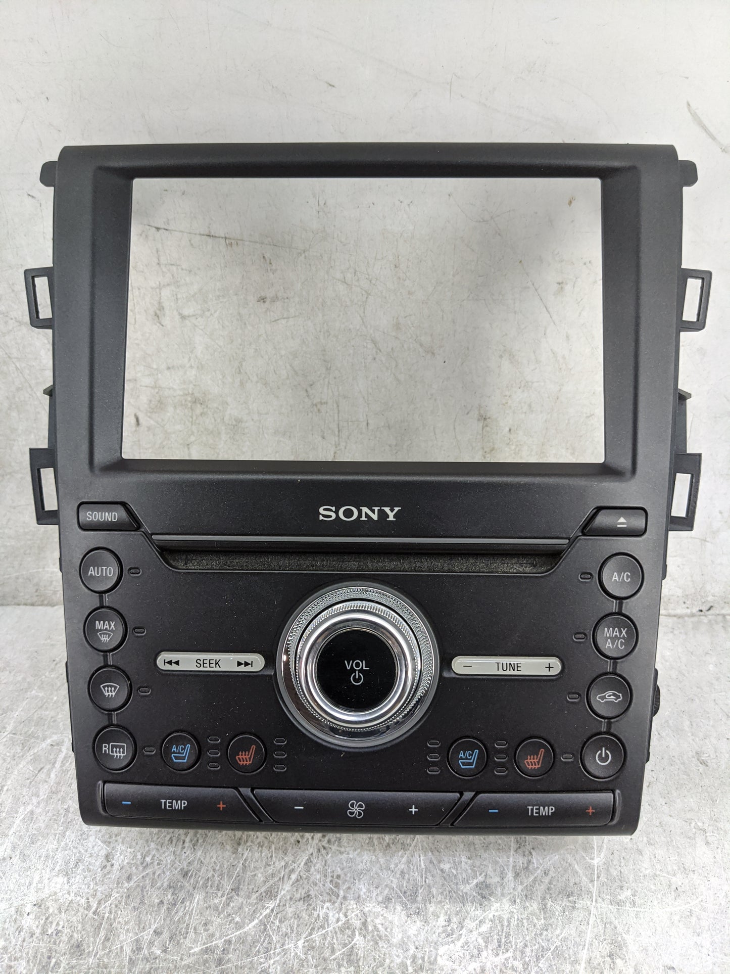 2019-2020 Ford Fusion Radio Control Panel Black - Oemusedautoparts1.com