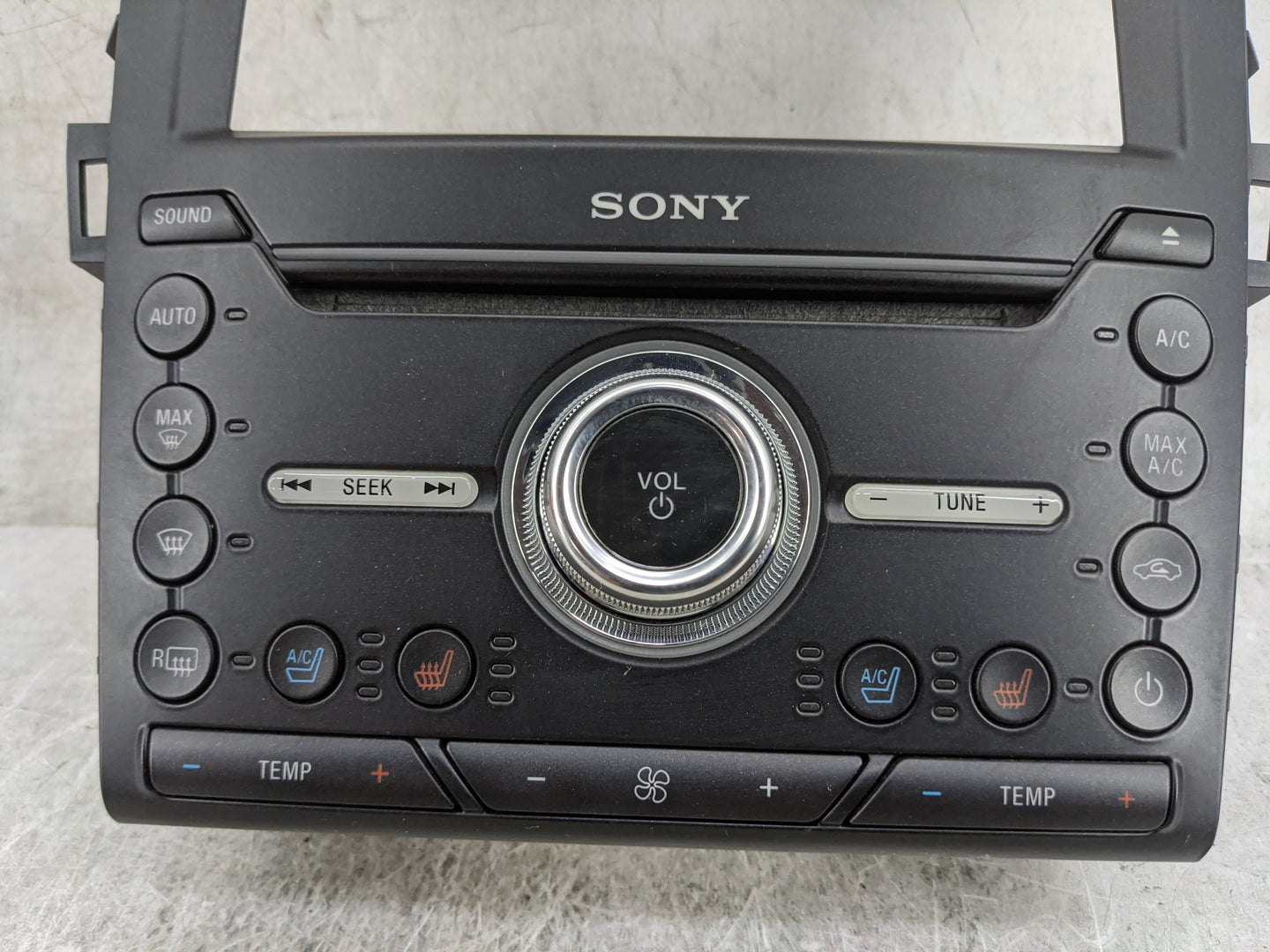 2019-2020 Ford Fusion Radio Control Panel Black - Oemusedautoparts1.com