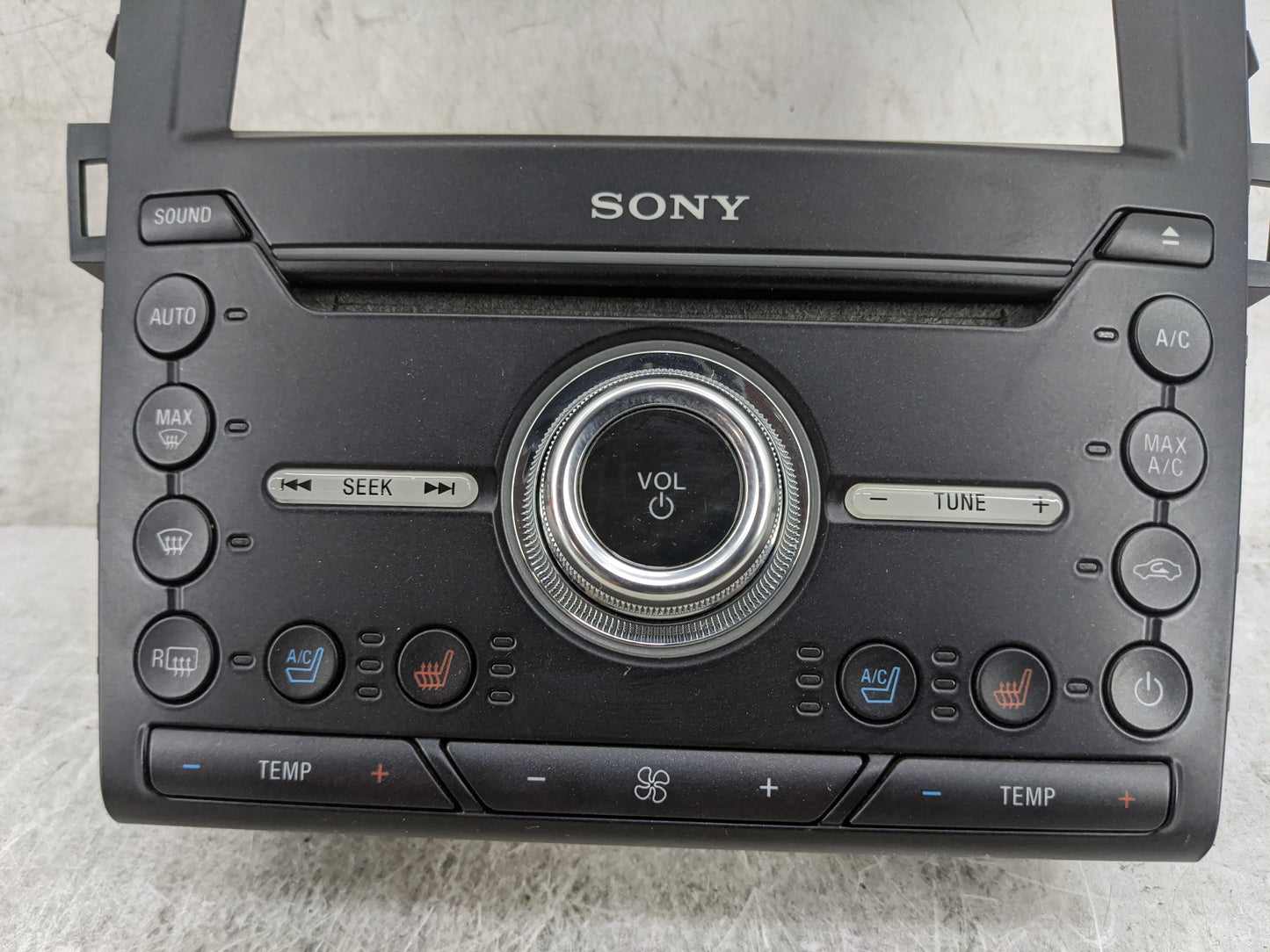 2019-2020 Ford Fusion Radio Control Panel Black - Oemusedautoparts1.com