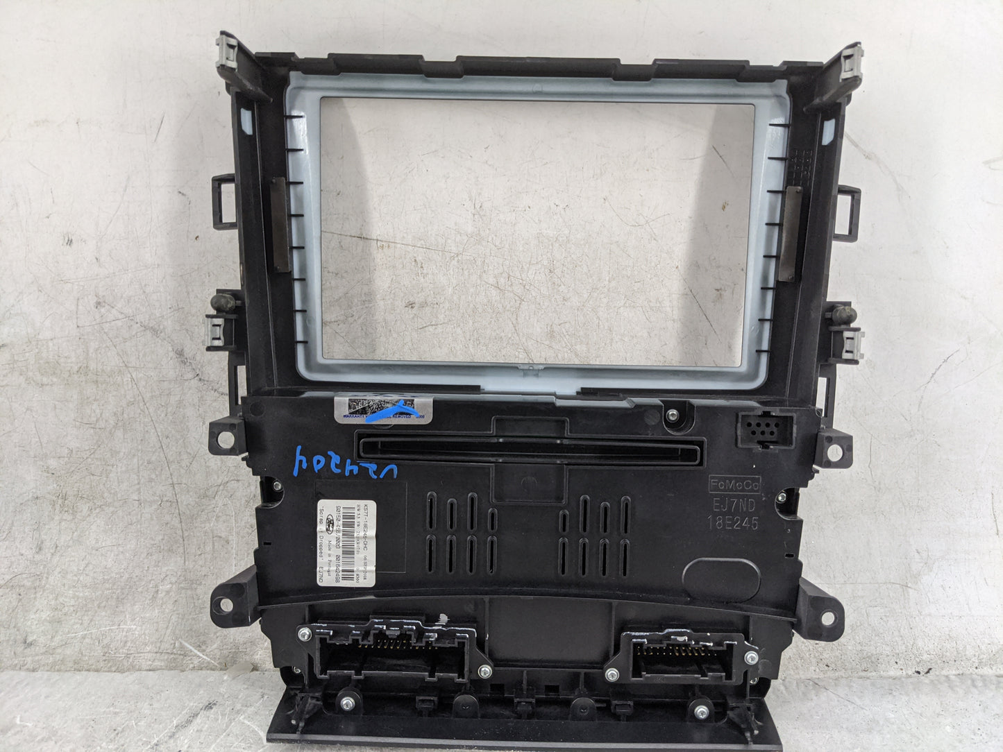 2019-2020 Ford Fusion Radio Control Panel Black - Oemusedautoparts1.com