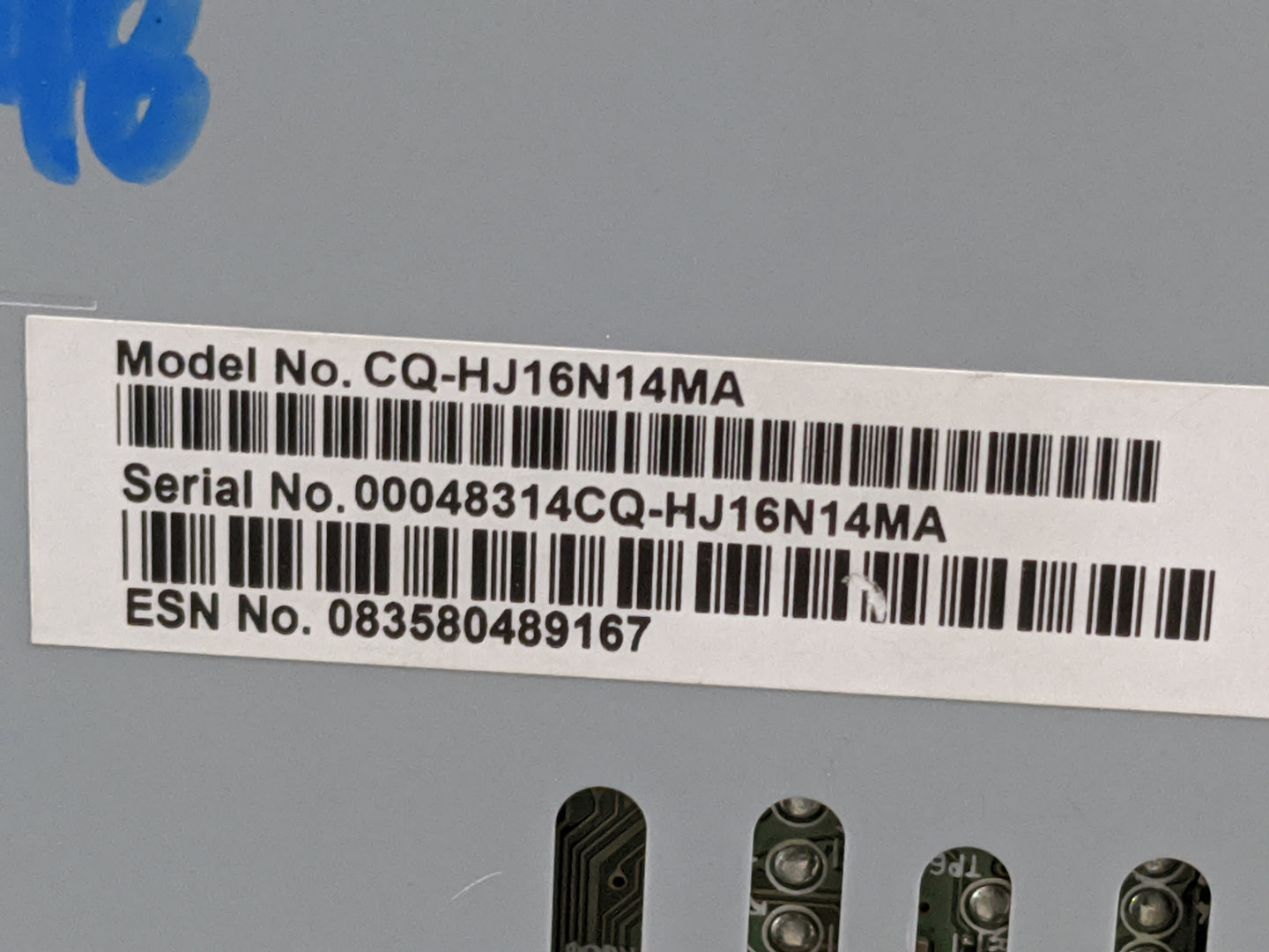 2019-2020 Ford Fusion Radio AM FM Cd Player Receiver Replacement P/N:CQ-HJ16N14MA KS7T-18D818-YB Fits Fits 2019 2020 OEM Use
