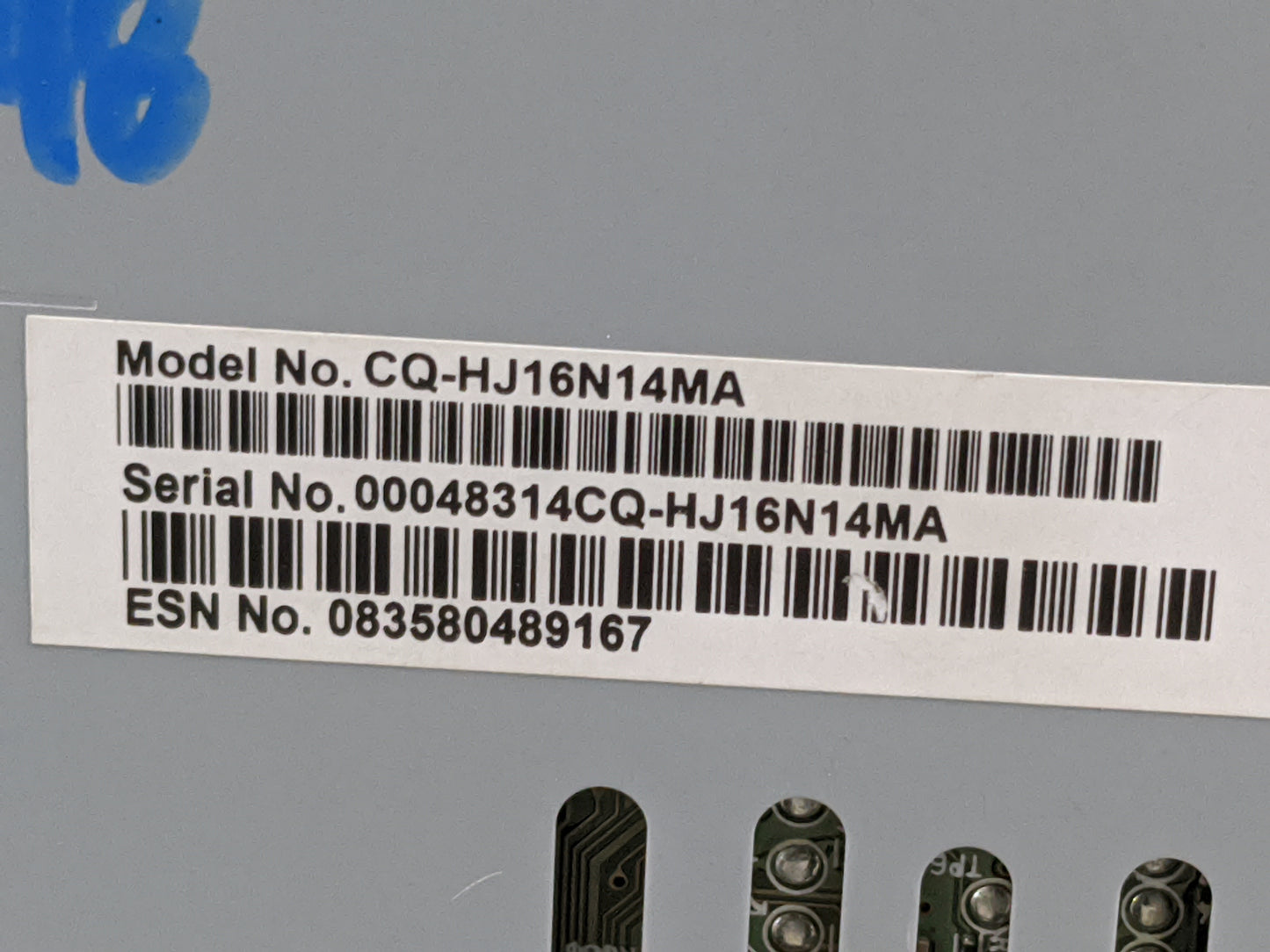 2019-2020 Ford Fusion Radio AM FM Cd Player Receiver Replacement P/N:CQ-HJ16N14MA KS7T-18D818-YB Fits Fits 2019 2020 OEM Use