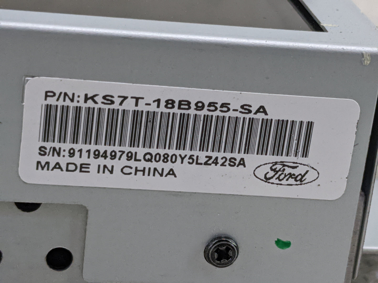 2019-2020 Ford Fusion Information Display Screen 5031122 - Oemusedautoparts1.com