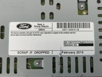 2017-2020 Ford Fusion Am Fm Cd Player Radio Receiver 517288 - Oemusedautoparts1.com