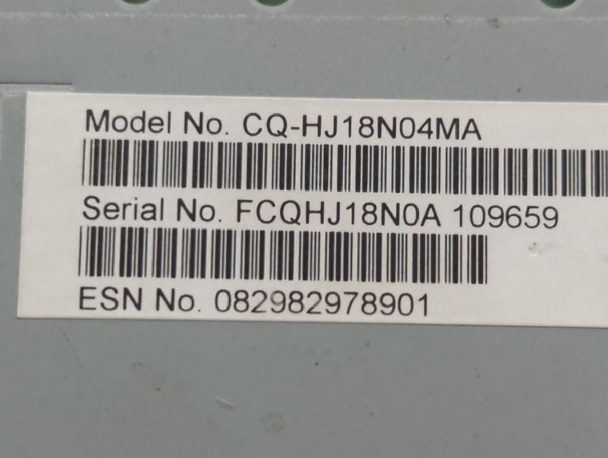 2016-2020 Ford Fusion Am Fm Cd Player Radio Receiver 521650 - Oemusedautoparts1.com