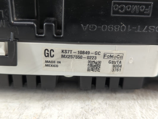 2019-2020 Ford Fusion Instrument Cluster Speedometer Gauges P/N:KS7T-10849-GC KS7T-10849-GD Fits Fits 2019 2020 OEM Used Aut