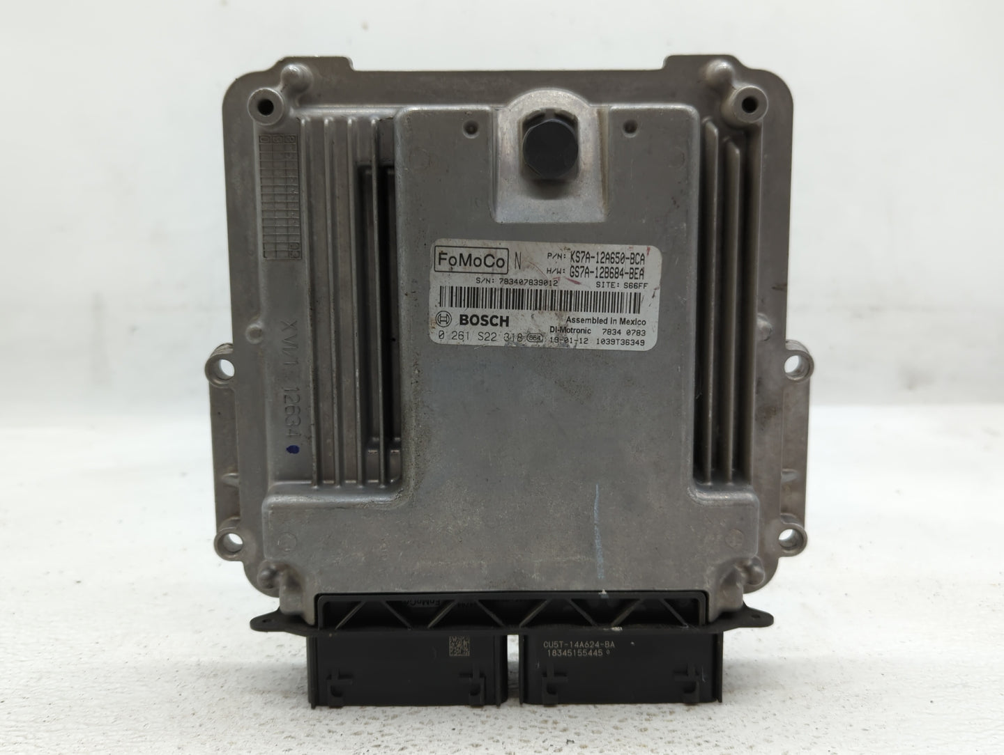 2017-2019 Ford Fusion PCM Engine Control Computer ECU ECM PCU OEM P/N:KS7A-12A650-BCA Fits Fits 2017 2018 2019 OEM Used Auto