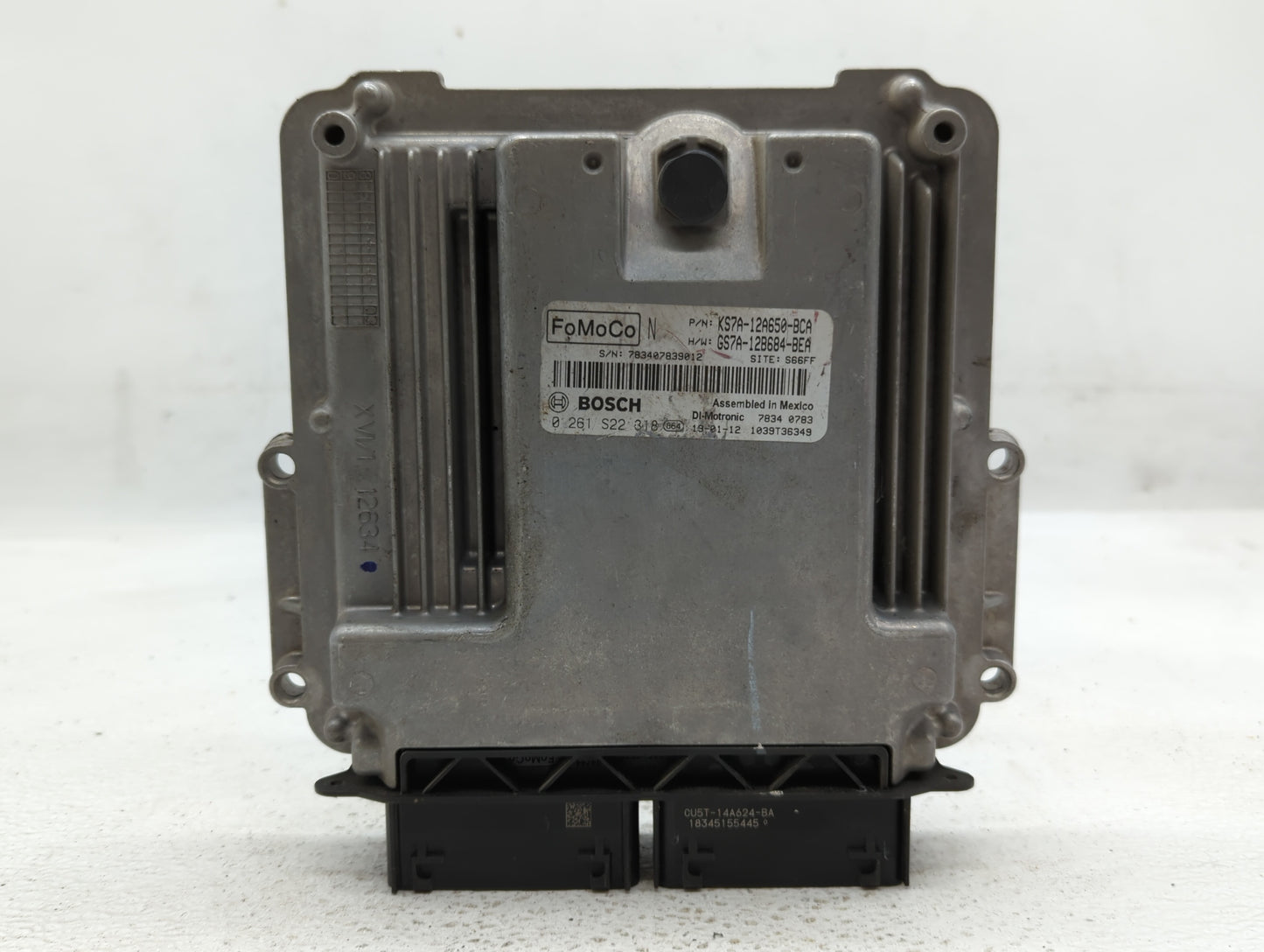 2017-2019 Ford Fusion PCM Engine Control Computer ECU ECM PCU OEM P/N:KS7A-12A650-BCA Fits Fits 2017 2018 2019 OEM Used Auto