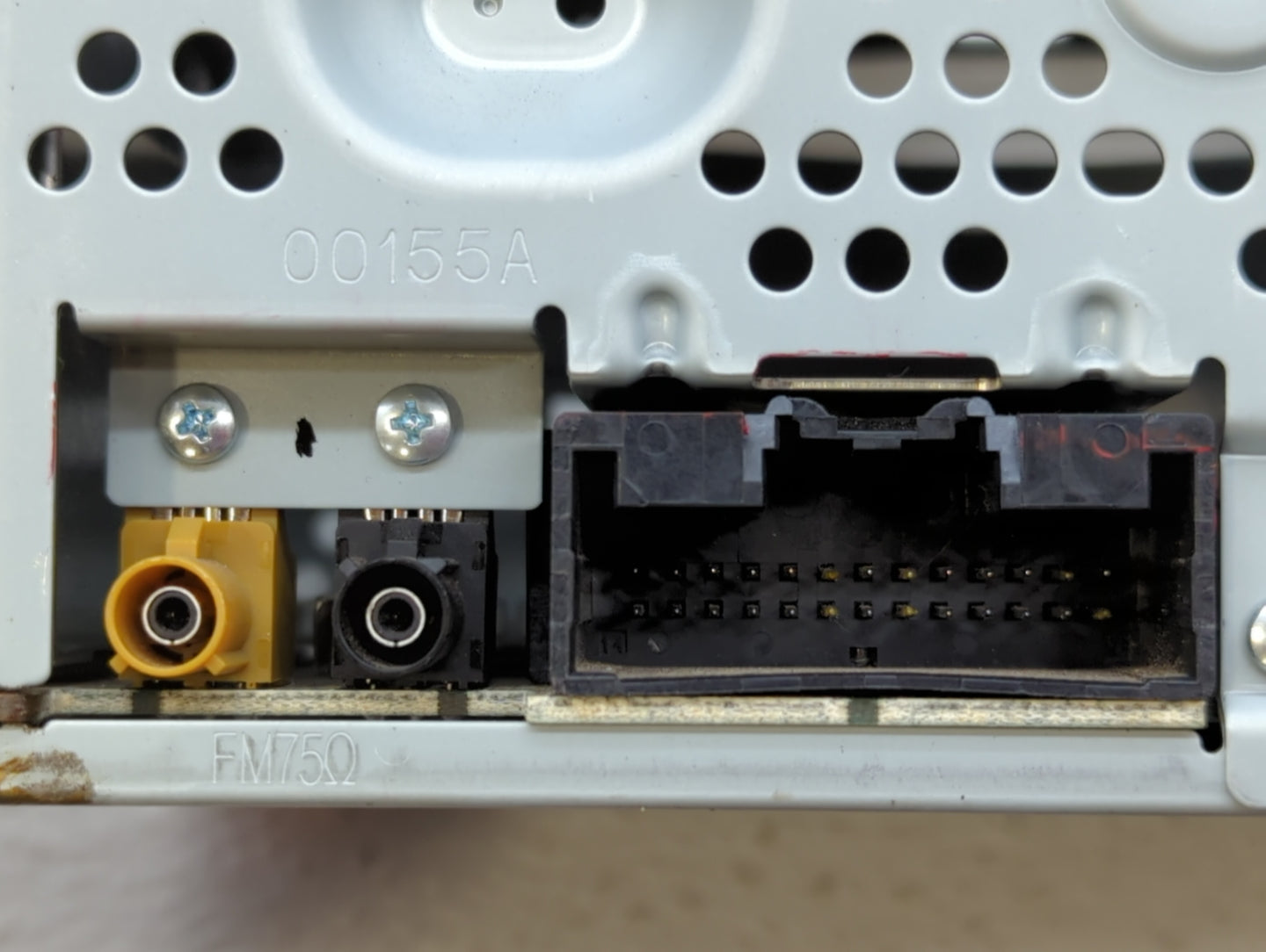 2019-2020 Ford Fusion Radio AM FM Cd Player Receiver Replacement P/N:KS7T-18D818-YB Fits Fits 2019 2020 OEM Used Auto Parts 