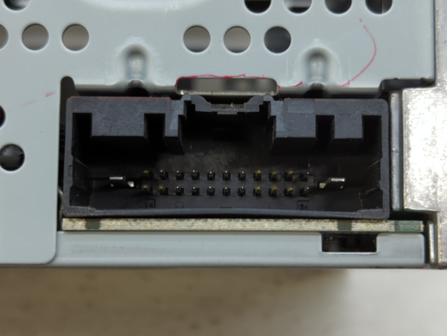 2019-2020 Ford Fusion Radio AM FM Cd Player Receiver Replacement P/N:KS7T-18D818-YB Fits Fits 2019 2020 OEM Used Auto Parts 