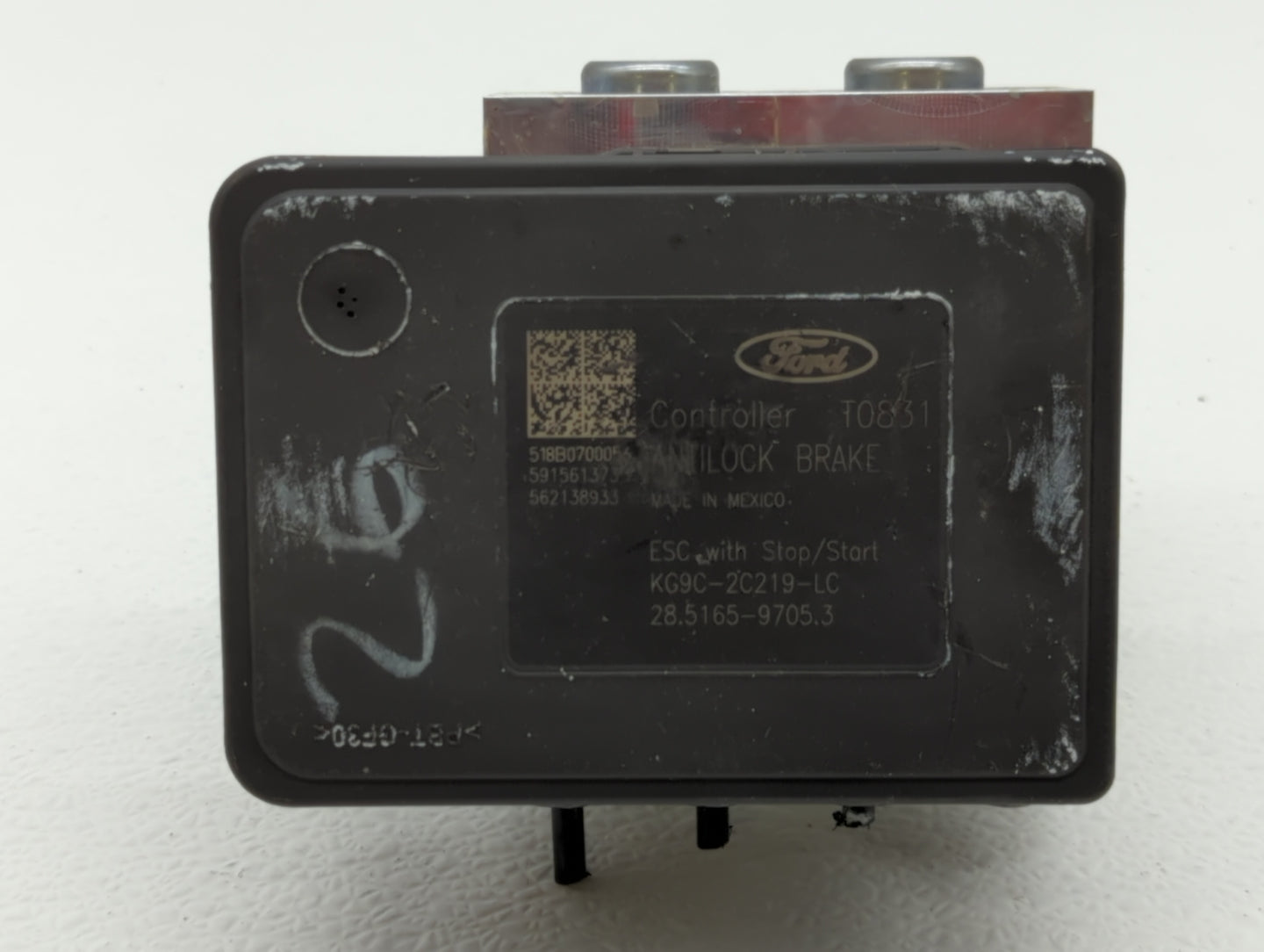 2019-2020 Ford Fusion ABS Pump Control Module Replacement P/N:KG9C-2B373-LC Fits Fits 2019 2020 OEM Used Auto Parts - Oemuse