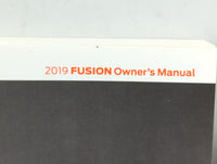 2019 Ford Fusion Owners Manual Book Guide OEM Used Auto Parts - Oemusedautoparts1.com