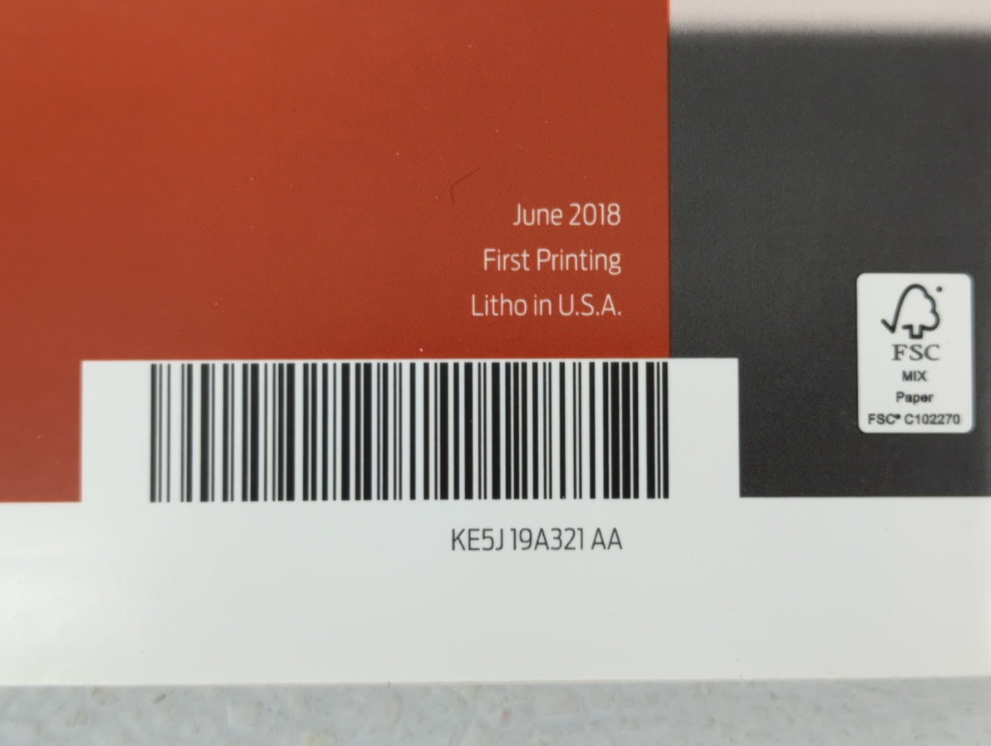 2019 Ford Fusion Owners Manual Book Guide OEM Used Auto Parts - Oemusedautoparts1.com