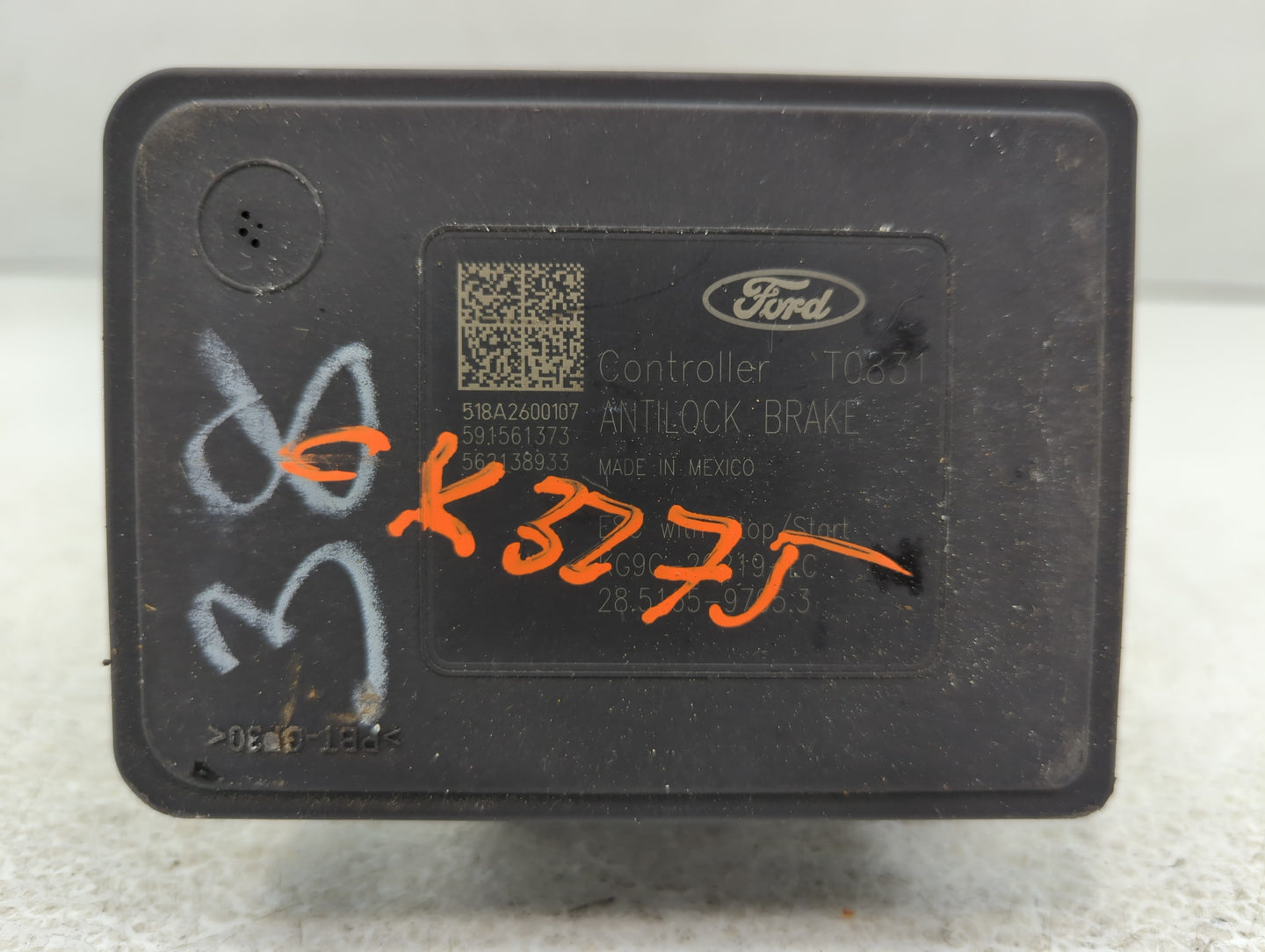 2019-2020 Ford Fusion ABS Pump Control Module Replacement P/N:KG9C-2B373-LC Fits Fits 2019 2020 OEM Used Auto Parts - Oemuse