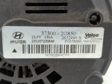 2019 Ford Fusion Alternator Replacement Generator Charging Assembly Engine OEM P/N:37300-2G850 Fits OEM Used Auto Parts