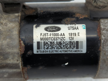 2013-2020 Ford Fusion Car Starter Motor Solenoid OEM P/N:FJ5T-11000-AA Fits Fits 2012 2013 2014 2015 2016 2017 2018 2019 2020 OEM Used Auto Parts