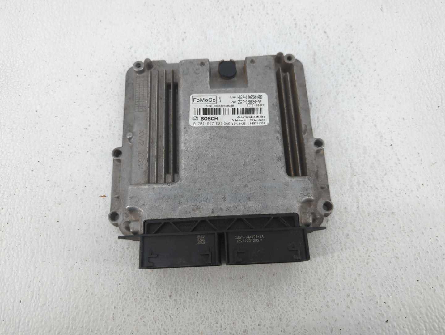 2017-2019 Ford Fusion PCM Engine Control Computer ECU ECM PCU OEM P/N:HS7A-12A650-ABB Fits Fits 2017 2018 2019 OEM Used Auto