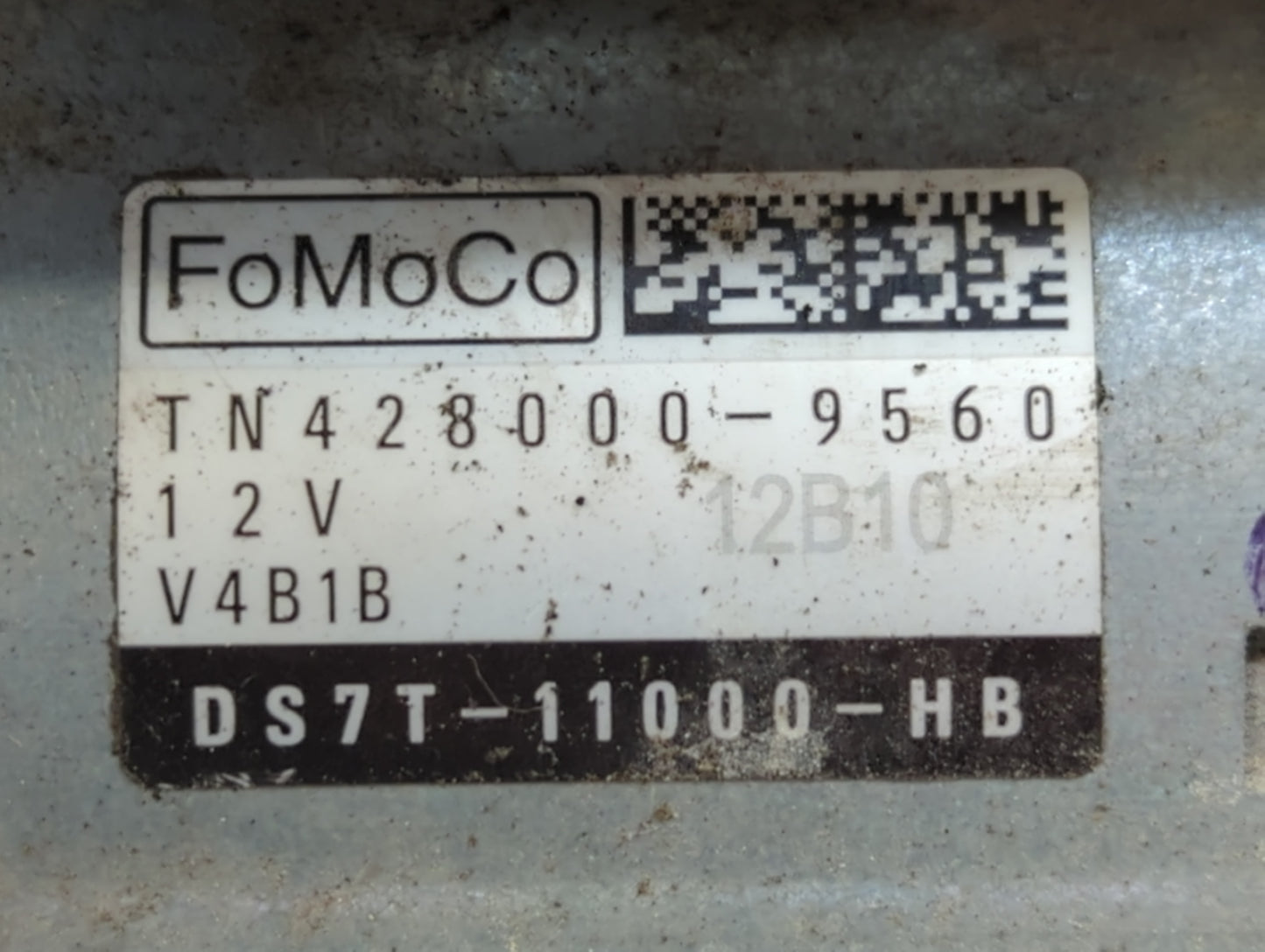 2013-2020 Ford Fusion Car Starter Motor Solenoid OEM P/N:TN428000-9560 Fits Fits 2013 2014 2015 2016 2017 2018 2019 2020 OEM